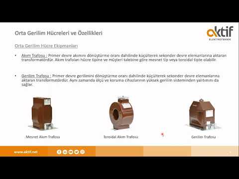 Webinar | Orta Gerilim Hücreler Ve Kullanım Alanları